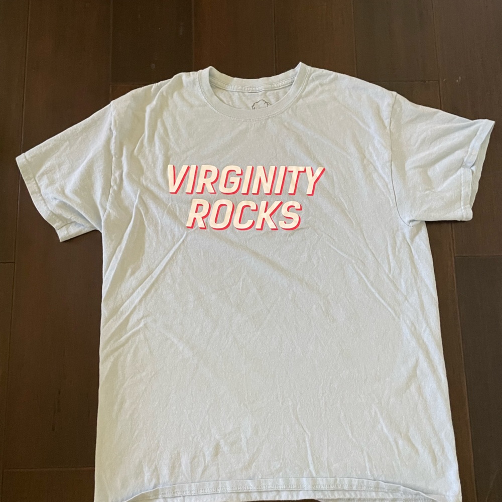 Virginity rocks T shirt